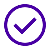 checkmark in circle_purple