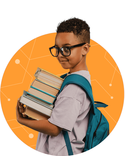 side-view-school-boy-holding-pile-books-in-orange-circle